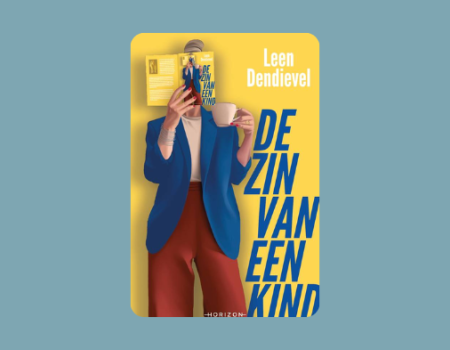 kaft zin van een kind vrouw met boek voor haar hoofd